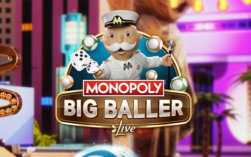 Realice sus apuestas en Monopoly Big Baller en directo retransmitiendo en tiempo real en 1win.