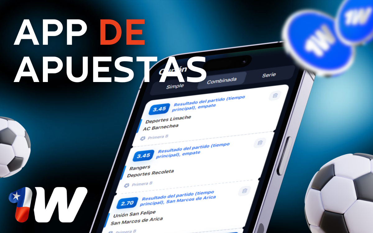 Apuestas en la aplicación